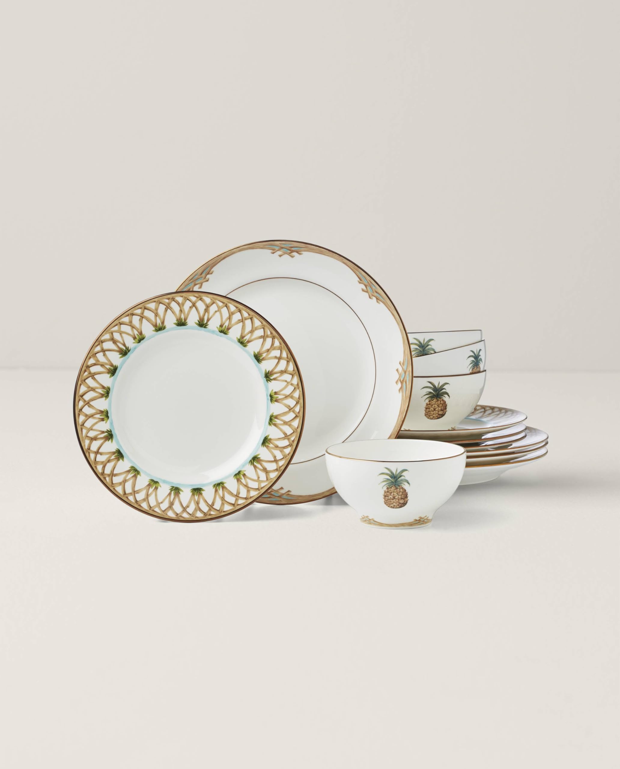Amazon.com | Lenox 896692 British Colonial Bamboo 12-Piece